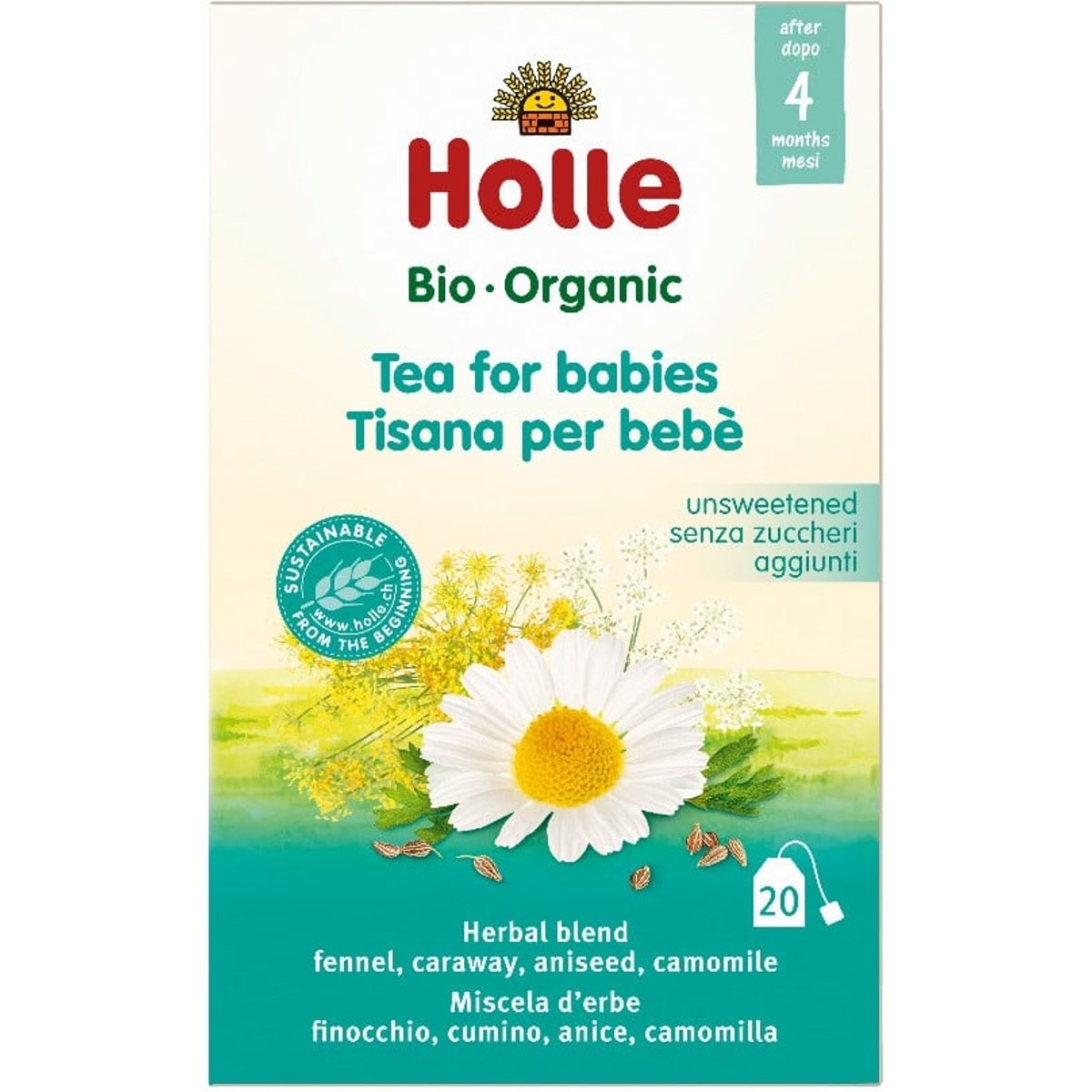 Holle BIO Dětský čaj bylinný