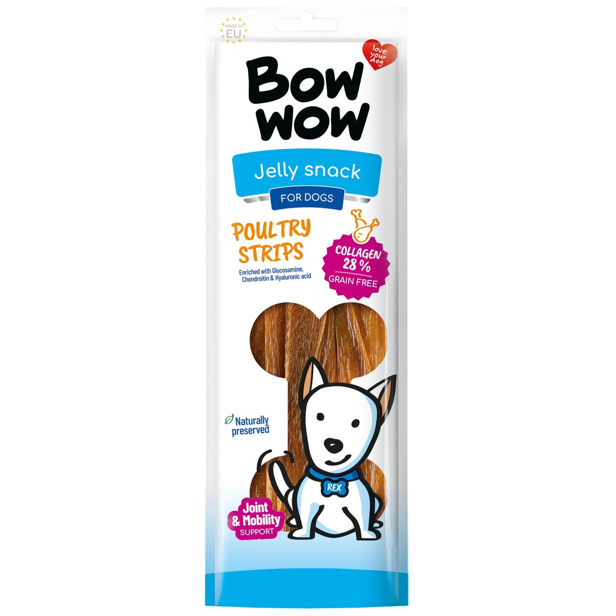 Bow Wow Drůbeží stripsy pro psy