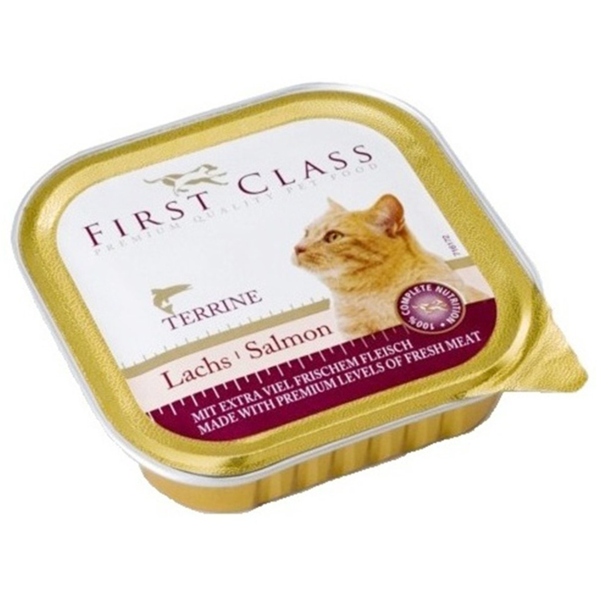 Akinu First Class paštika s lososem pro kočky