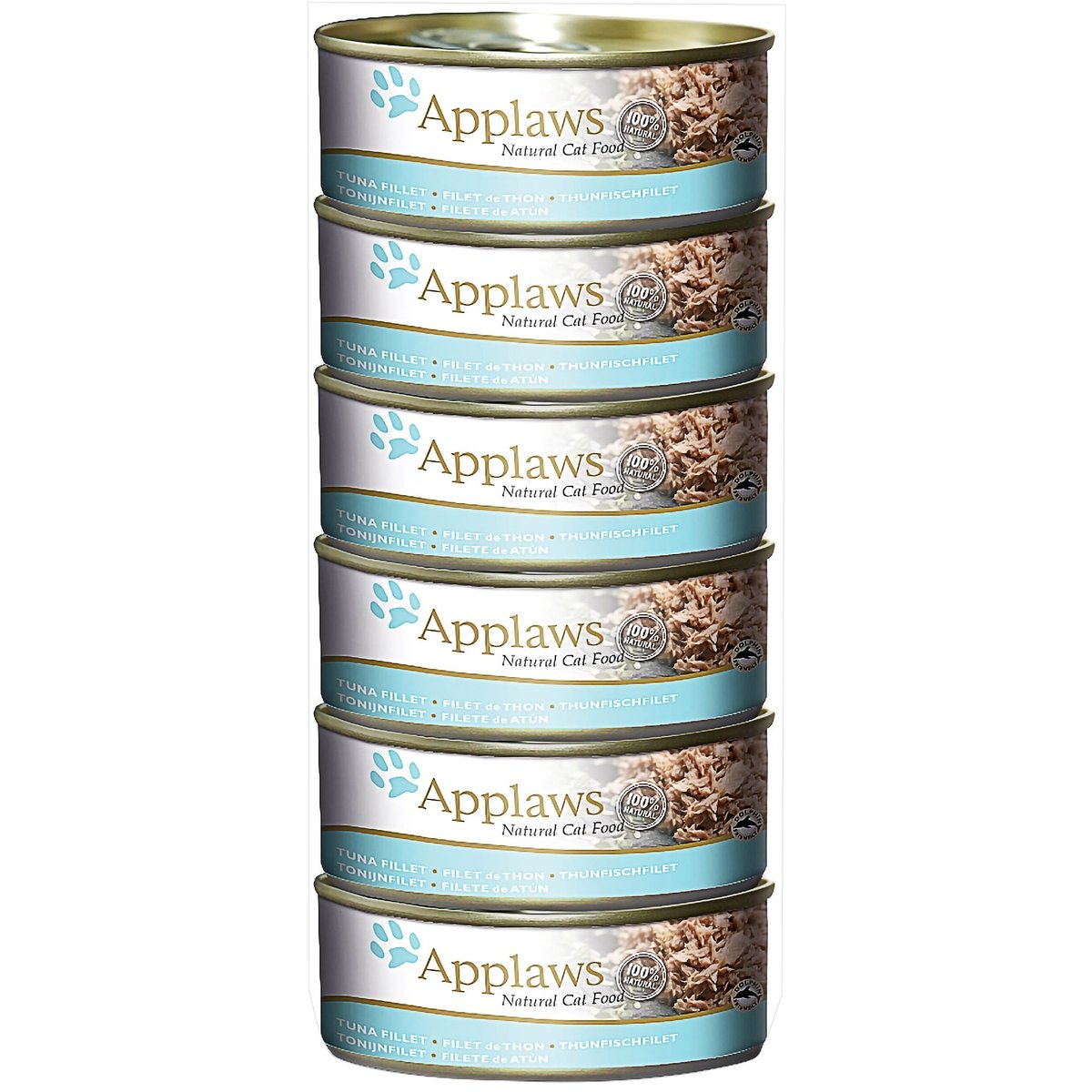Applaws Cat konzerva tuňák pro kočky (6×156 g)