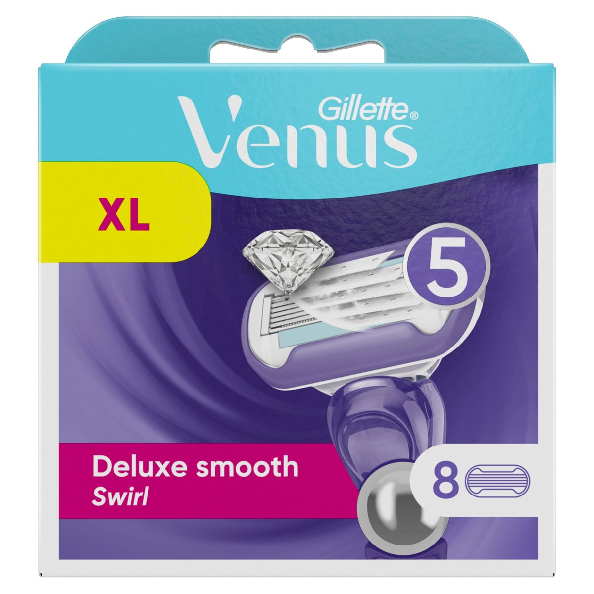 Gillette Venus Swirl Extra Smooth Náhradní holicí hlavice