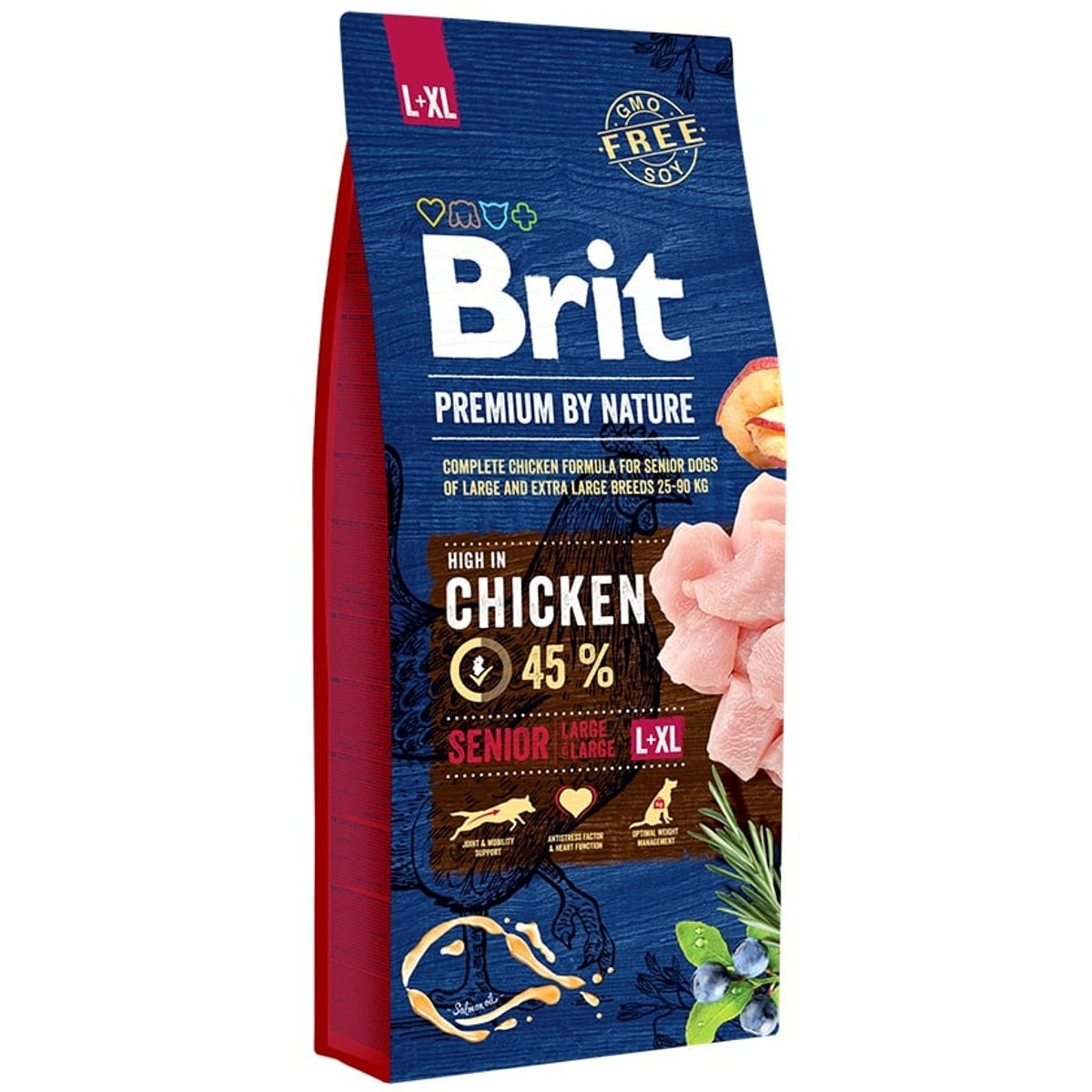 Brit Premium by Nature Senior L + XL Chicken pro psy