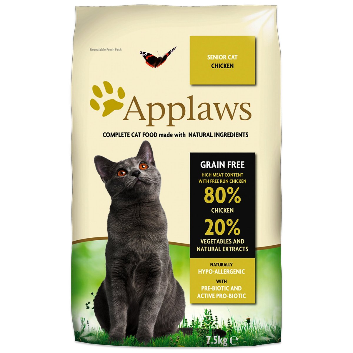 Applaws Cat kuřecí granule pro starší kočky