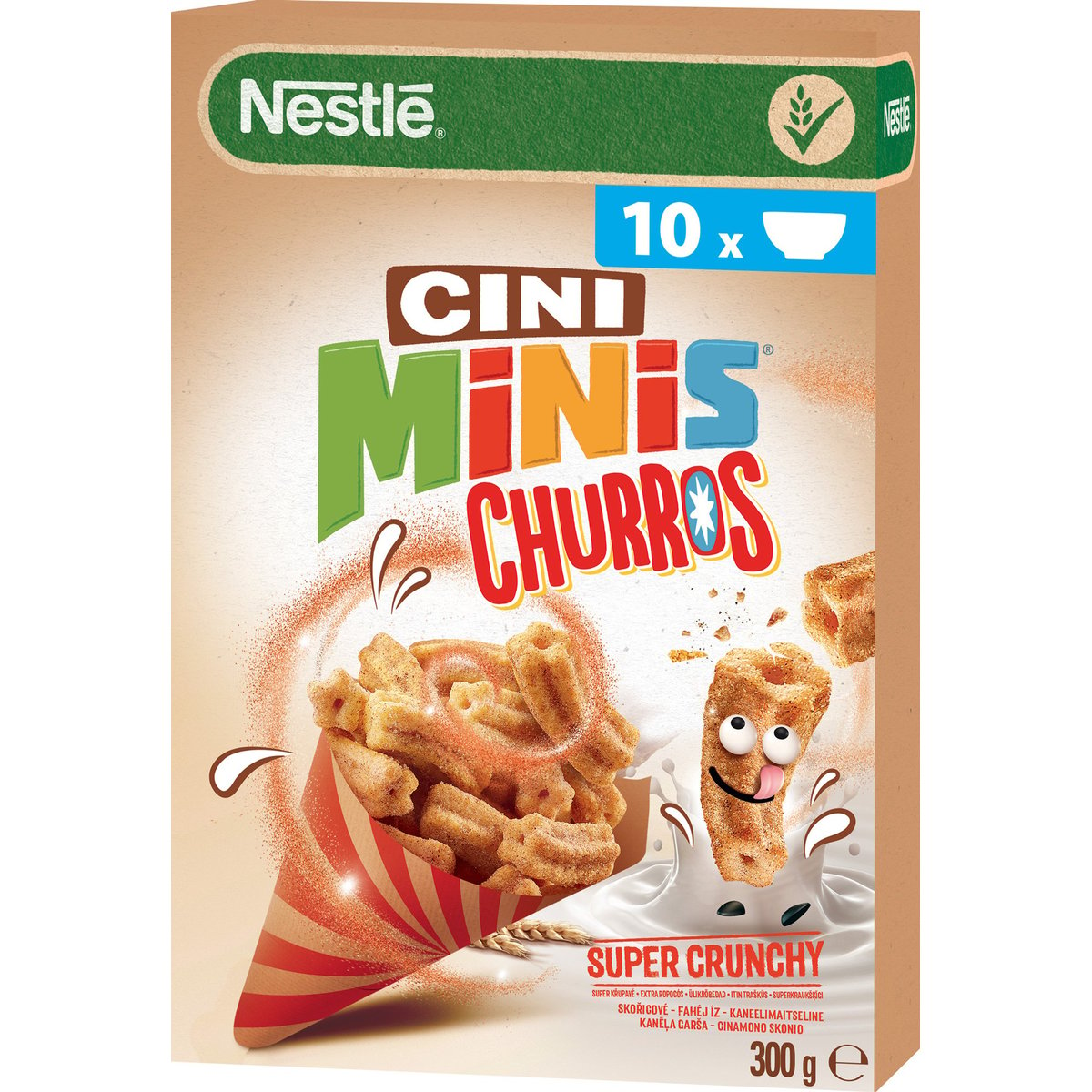Nestlé CINI MINIS Churros snídaňové cereálie