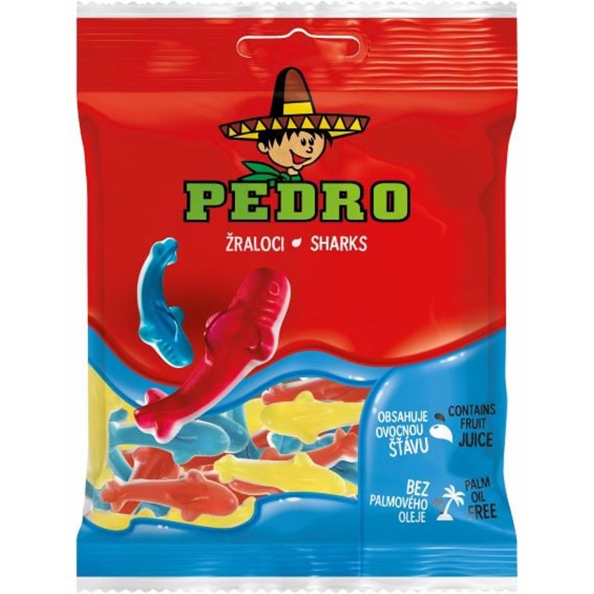 Pedro želé Žraloci