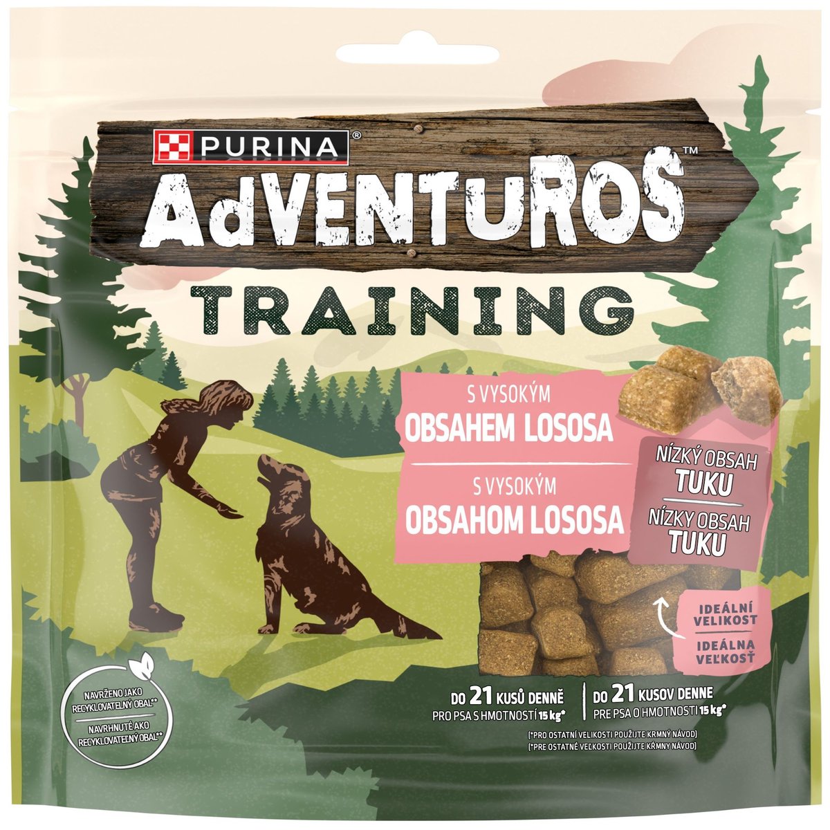 Adventuros Tréninkové lososové odměny pro psa