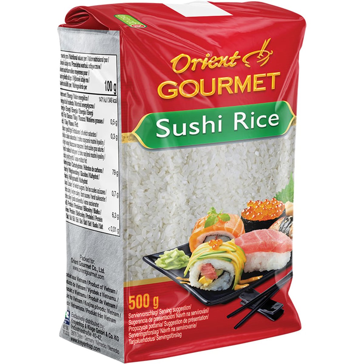 Orient Gourmet Sushi rýže kulatozrnná