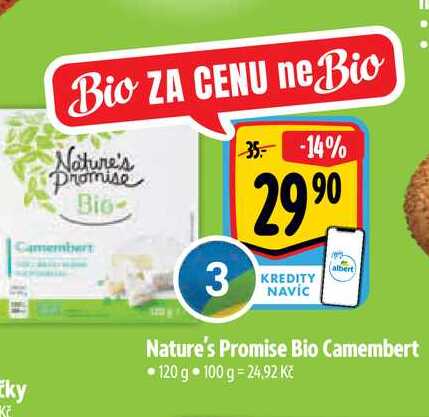   Nature's Promise Bio Camembert 120 g
