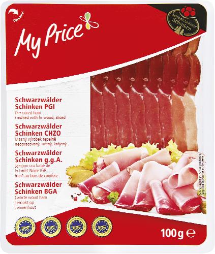 My Price Schwarzwaldská šunka, 100 g