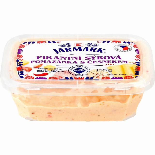 K-JARMARK Pikantní sýrová pomazánka