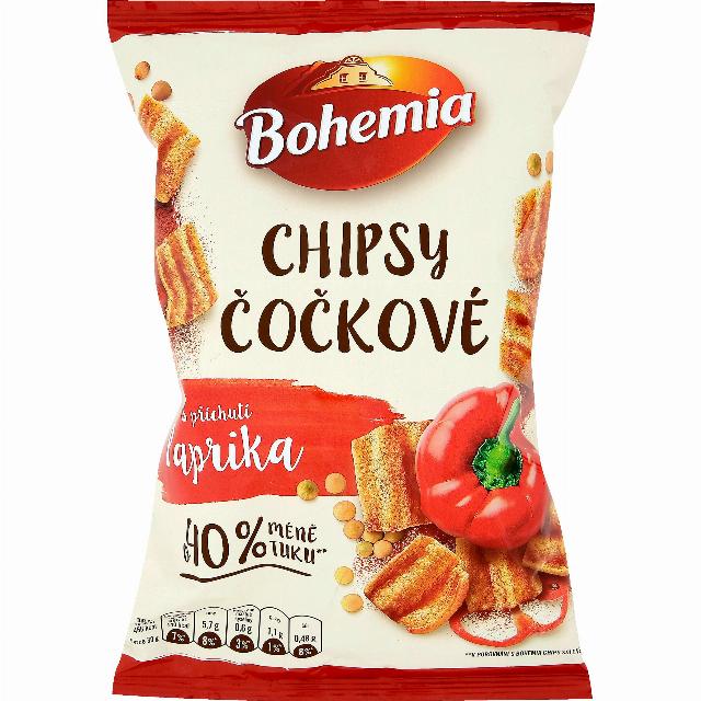 Bohemia Čočkové chipsy