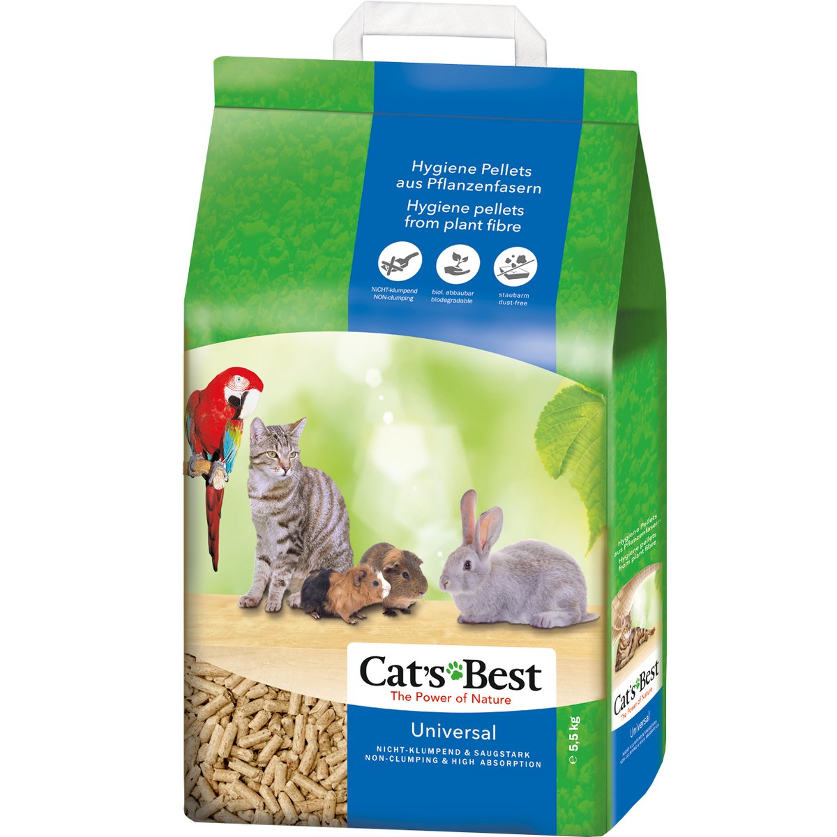 Cats Best Universal podestýlka peletková (5,5kg)