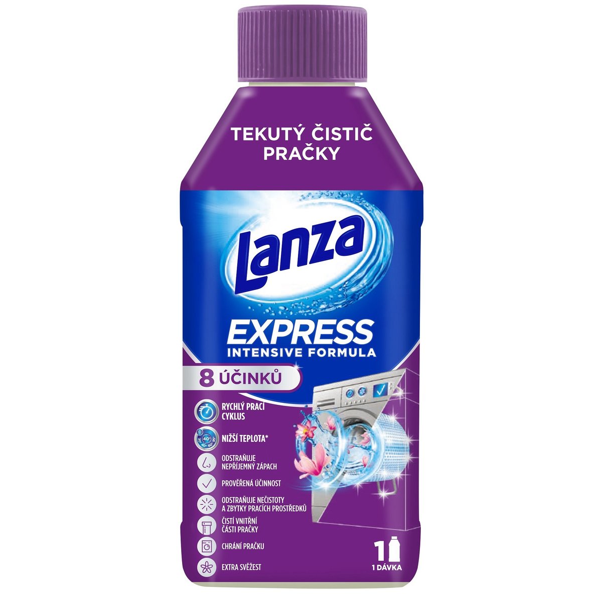 Lanza Express tekutý čistič pračky