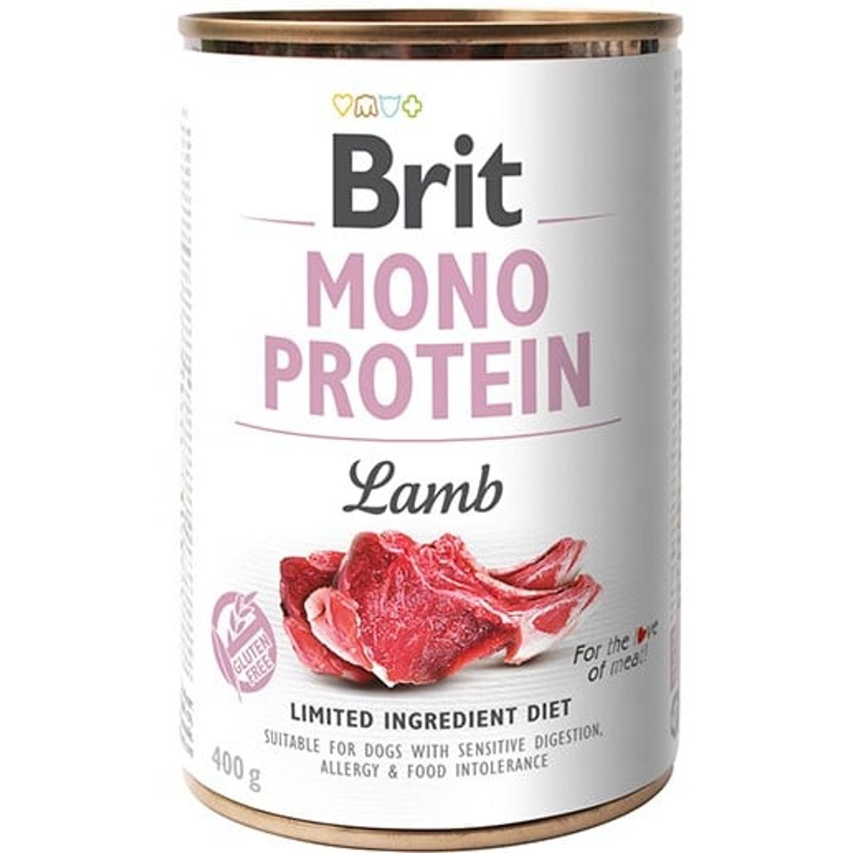 Brit Mono protein Konzerva pro psy – jehněčí