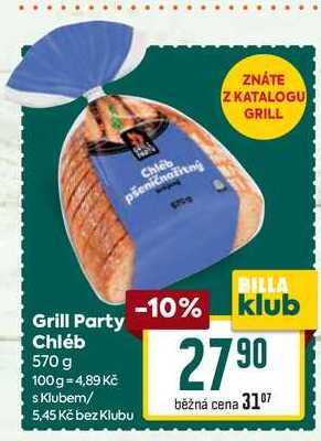 Grill Party Chléb 570 g 