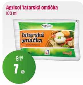 Agricol Tatarská omáčka 100ml
