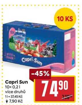 Capri Sun 10× 0,2l