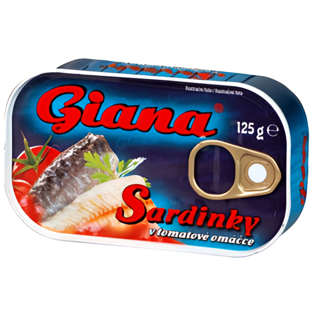 Giana Sardinky v tomatové omáčce
