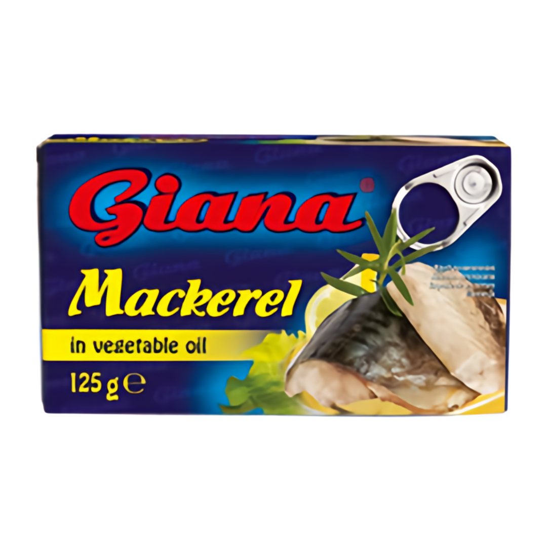 Giana Makrela v rostlinném oleji