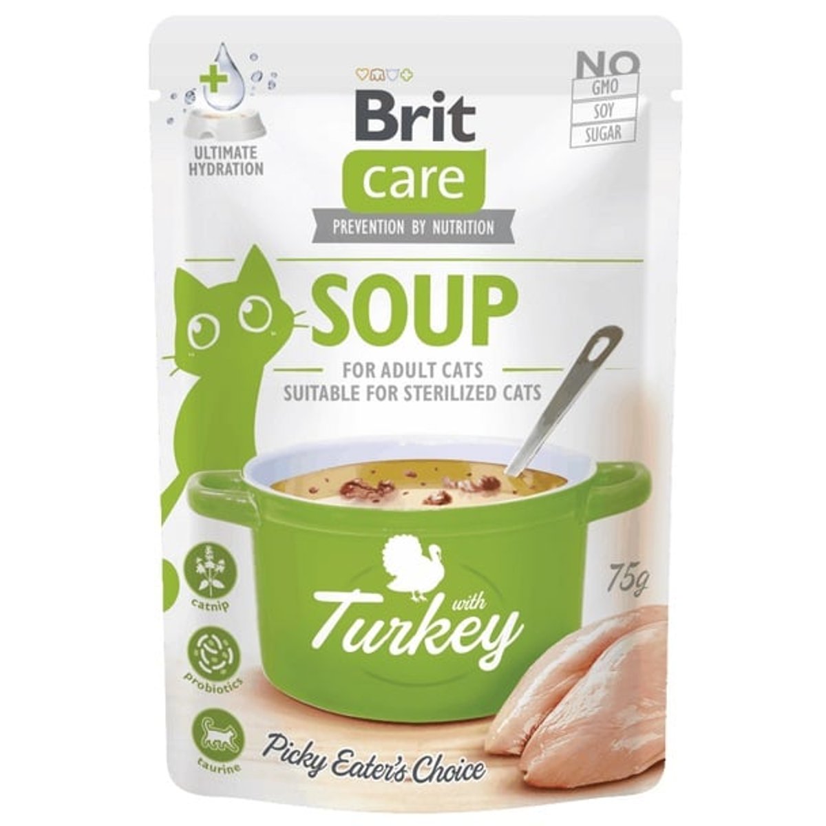 Brit Care Turkey polévka pro kočky