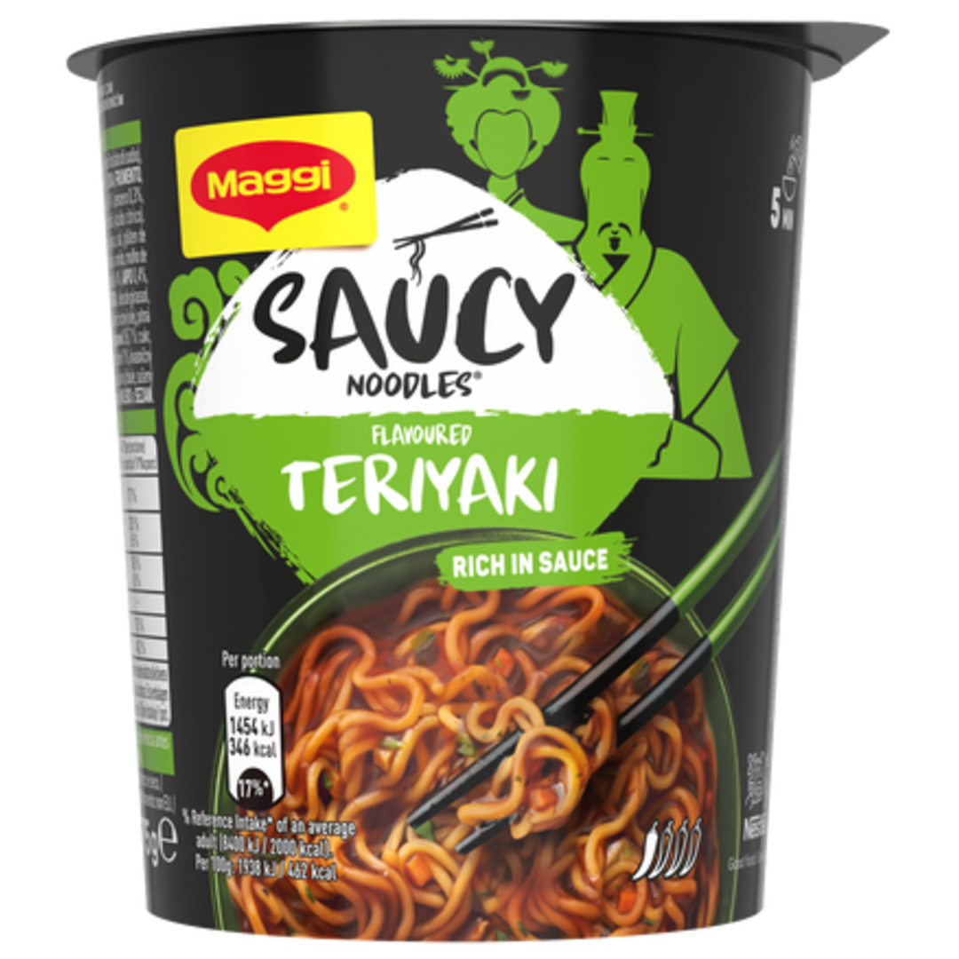 Maggi Saucy Noodles Teriyaki Flavoured