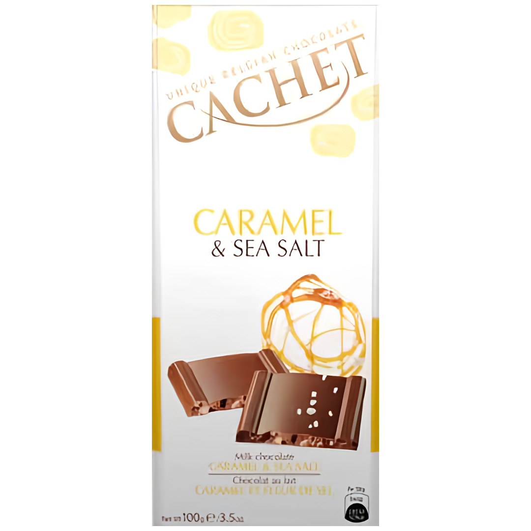 Cachet Mléčná čokoláda karamel a mořská sůl