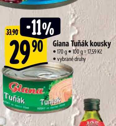   Giana Tuňák 170 g 
