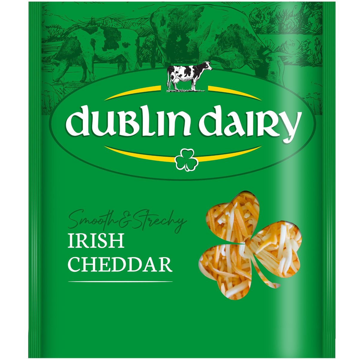 Dublin Dairy Mix strouhaných sýrů cheddar white & red