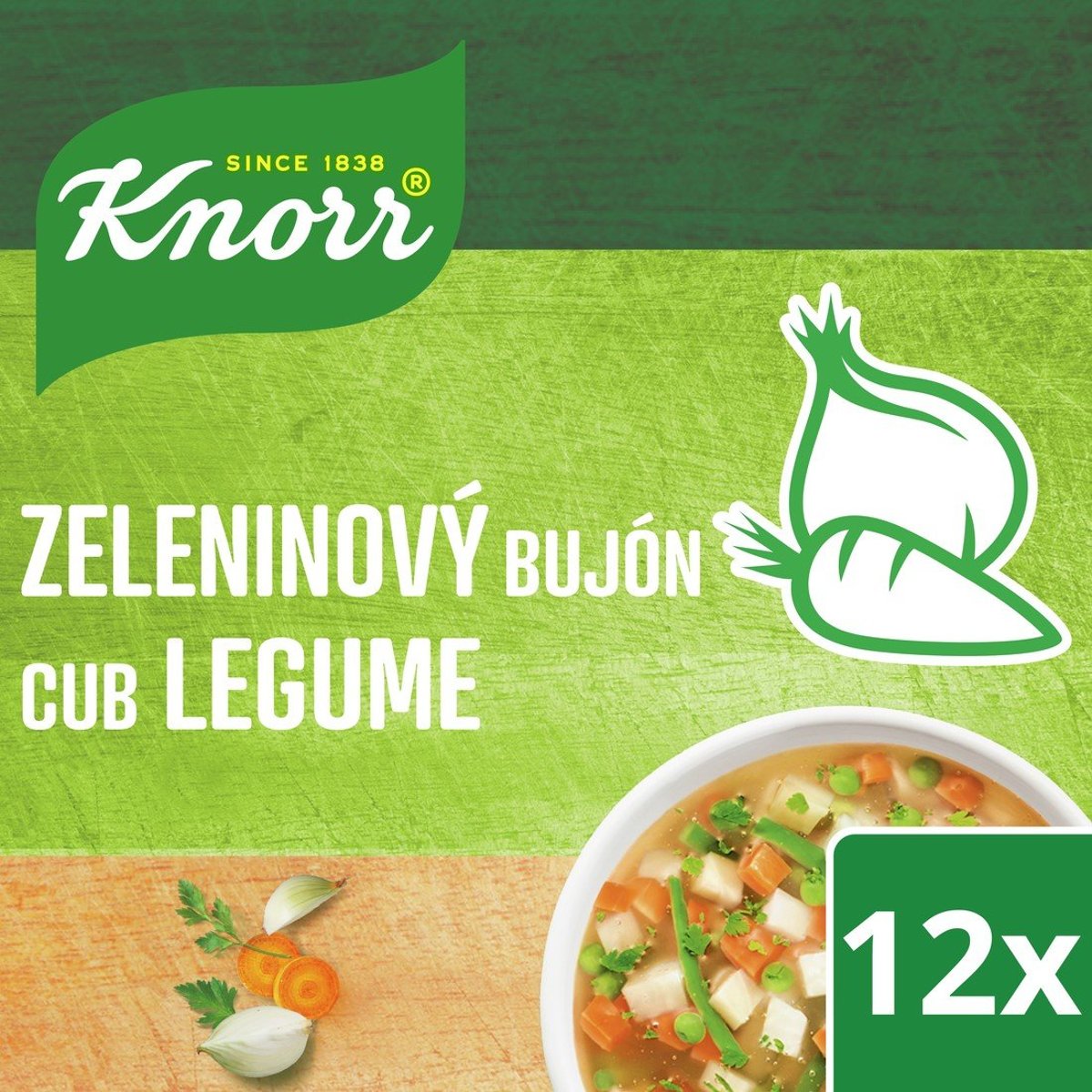 Knorr Bujón Zeleninový 6l (12x10g)