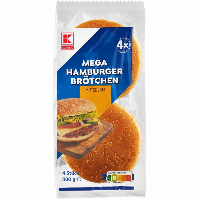 K-Classic Mega Hamburgerové bulky