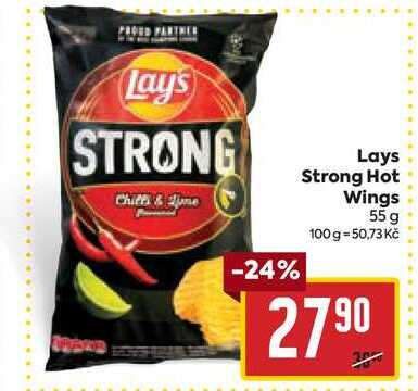 Lays Strong Hot Wings 55 g 