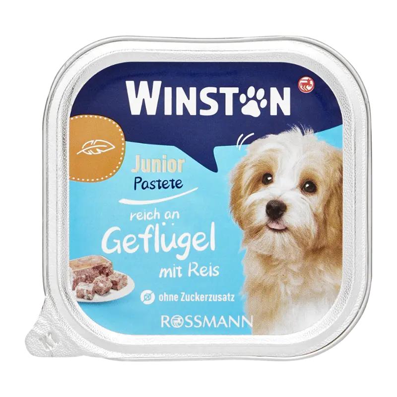 Winston Vanička pro psy Junior s drůbežím masem a rýží, 150 g