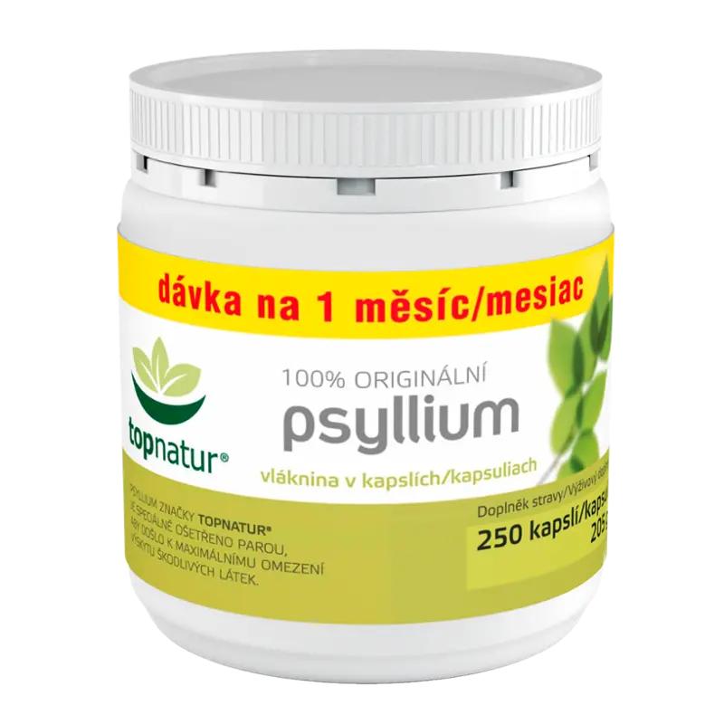 Topnatur Psyllium, doplněk stravy, 250 ks