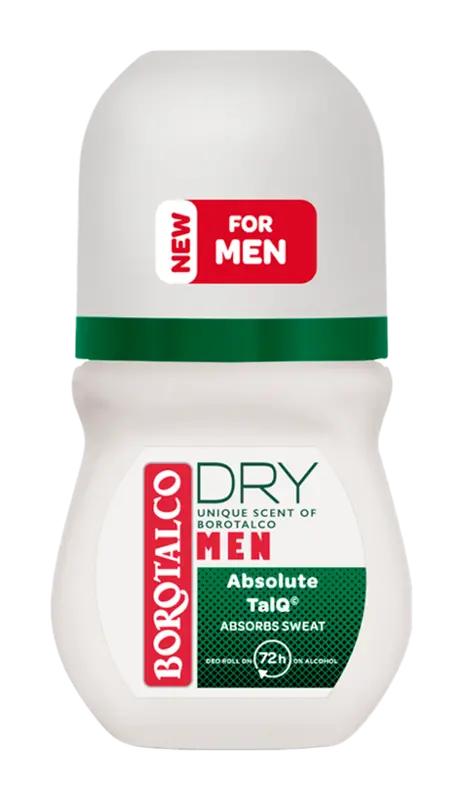 Borotalco Deodorant roll-on pro muže Dry Unique Scent, 50 ml
