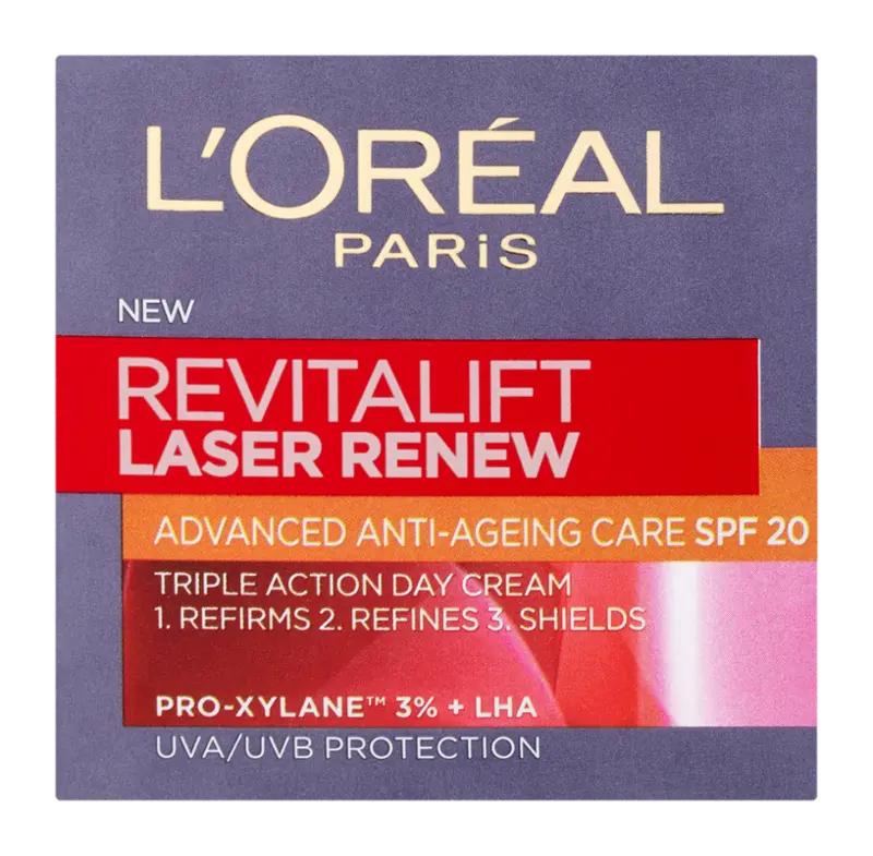 L'Oréal Denní krém Revitalift Laser X3 s SPF 20, 50 ml