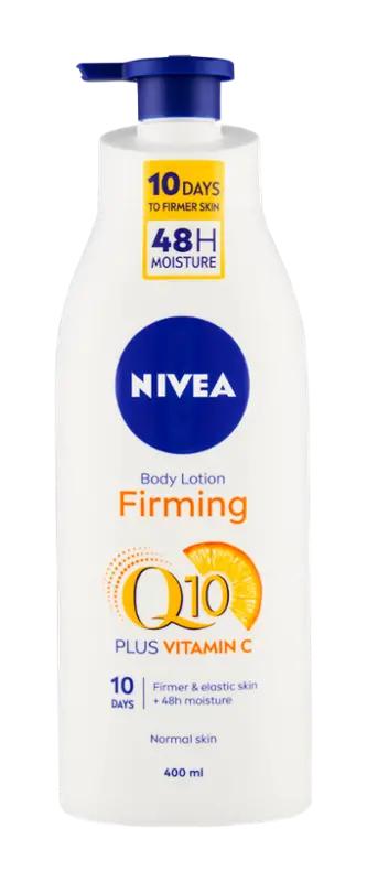 NIVEA Zpevňující tělové mléko Q10 Plus Vitamin C, 400 ml
