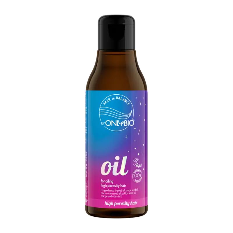 OnlyBio Olej na vlasy s vysokou pórovitostí, 150 ml