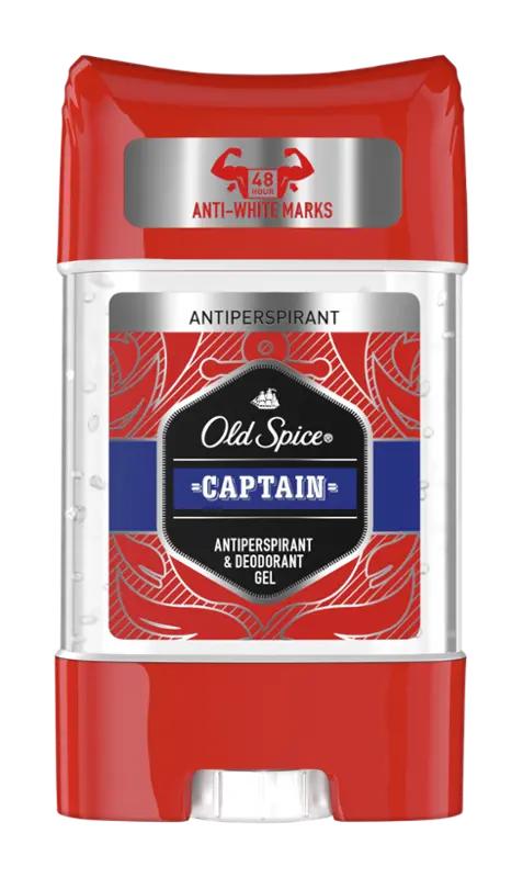 Old Spice Antiperspirant tuhý gelový pro muže Captain, 70 ml