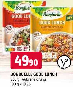 Bonduel good lunch vybrané druhy 250g