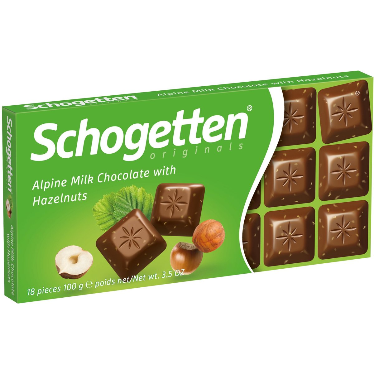 Schogetten Čokoláda mléčná s lískovými oříšky