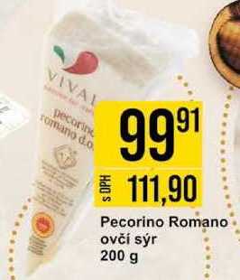 Pecorino Romano ovčí sýr 200 g  
