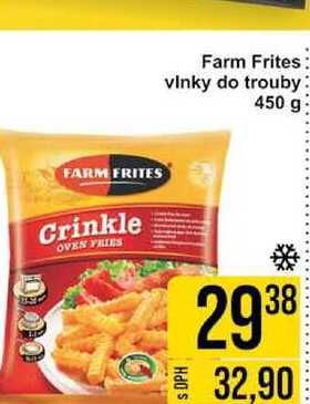 Farm Frites vinky do trouby 450 g