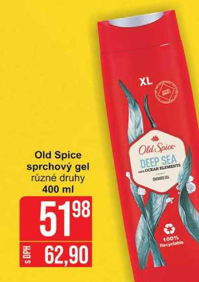 Old Spice sprchový gel různé druhy 400 ml