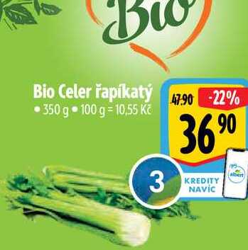 Bio Celer řapíkatý  350 g