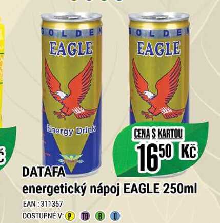 DATAFA energetický nápoj EAGLE 250ml 