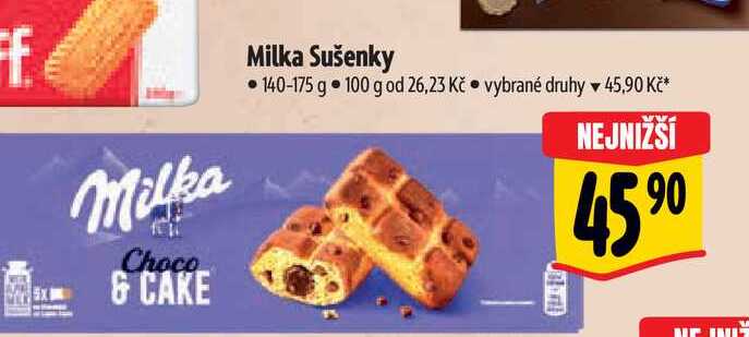  Milka Sušenky 140-175 g 