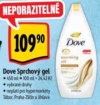Dove Sprchový gel, 450 ml 