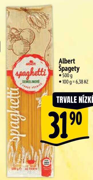 Albert Špagety, 500 g