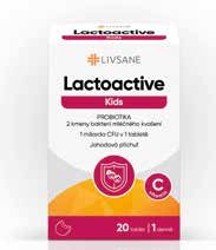 LIVSANE Lactoactive Plus PROBIOTIKA vit. B2 10 tobolek