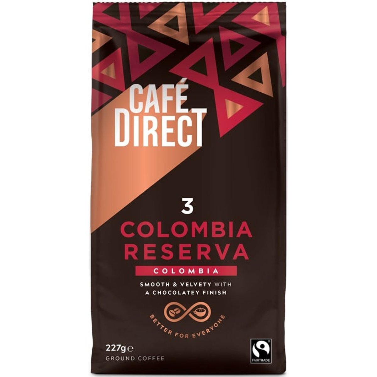 Cafédirect Colombia Reserva SCA 82 mletá káva